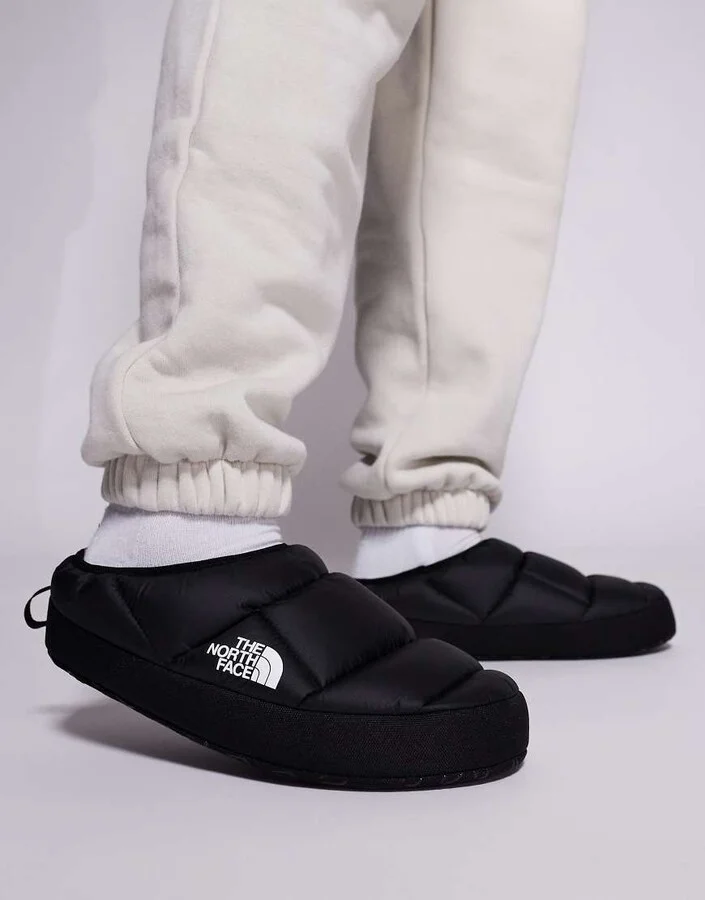 The North Face Tent insulated mules in black