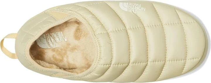 The North Face Thermoball Traction Mule V Women's Shoes Gravel/White Dune : 7 B - Medium, Ripstop - Image 2