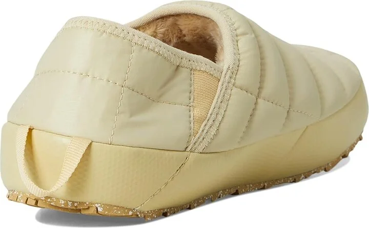 The North Face Thermoball Traction Mule V Women's Shoes Gravel/White Dune : 7 B - Medium, Ripstop - Image 4