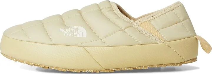 The North Face Thermoball Traction Mule V Women's Shoes Gravel/White Dune : 7 B - Medium, Ripstop - Image 6