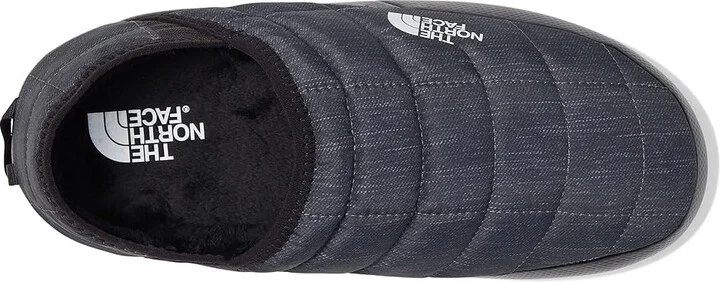 The North Face Thermoball Traction Mule V Women's Shoes Phantom Grey Heather Print/TNF Black : 5 B - Medium, Ripstop - Image 2