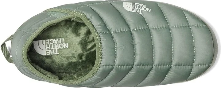 The North Face Thermoball Traction Mule V Women's Shoes Slate Moss/Bark Mist : 5 B - Medium, Ripstop - Image 2