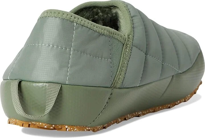The North Face Thermoball Traction Mule V Women's Shoes Slate Moss/Bark Mist : 5 B - Medium, Ripstop - Image 4