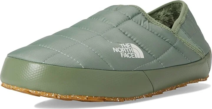 The North Face Thermoball Traction Mule V Women's Shoes Slate Moss/Bark Mist : 5 B - Medium, Ripstop - Image 5