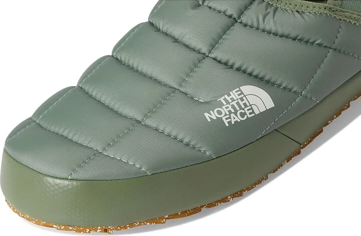 The North Face Thermoball Traction Mule V Women's Shoes Slate Moss/Bark Mist : 5 B - Medium, Ripstop - Image 7