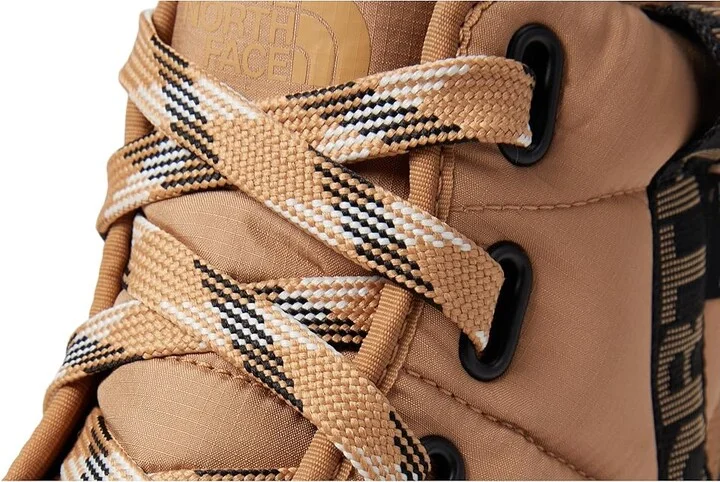 The North Face ThermoBalltm Lace Up Luxe WP Women's Shoes Almond Butter/TNF Black : 5 B - Medium, Leather/Synthetic - Image 5