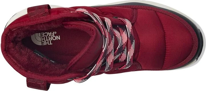 The North Face ThermoBalltm Lace Up Luxe WP Women's Shoes Beetroot/TNF Black : 5 M - Image 2