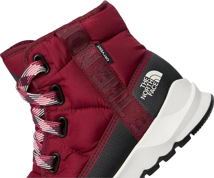 The North Face ThermoBalltm Lace Up Luxe WP Women's Shoes Beetroot/TNF Black : 5 M - Image 7