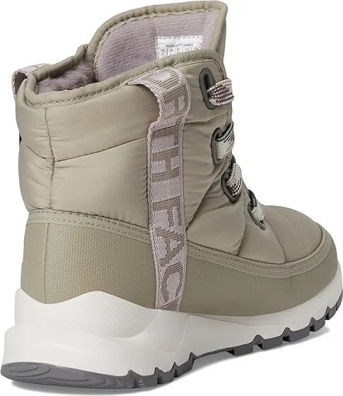 The North Face ThermoBalltm Lace Up Luxe WP Women's Shoes Clay Grey/Moonstone Grey : 6 M - Image 4
