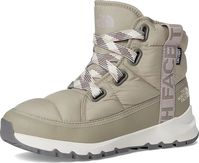 The North Face ThermoBalltm Lace Up Luxe WP Women's Shoes Clay Grey/Moonstone Grey : 6 M - Image 5