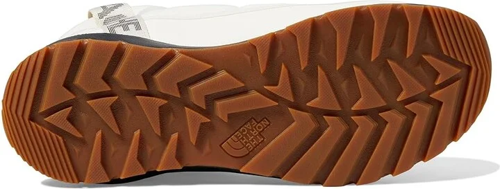 The North Face ThermoBalltm Lace Up Luxe WP Women's Shoes Gardenia White/TNF Black : 8 B - Medium, Leather/Synthetic - Image 3