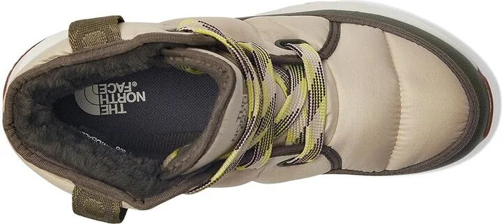 The North Face ThermoBalltm Lace Up Luxe WP Women's Shoes Gravel/Forest Olive : 5 M - Image 2