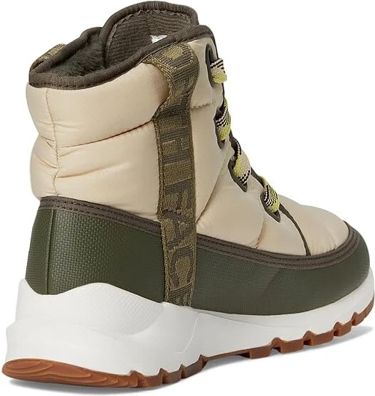 The North Face ThermoBalltm Lace Up Luxe WP Women's Shoes Gravel/Forest Olive : 5 M - Image 4