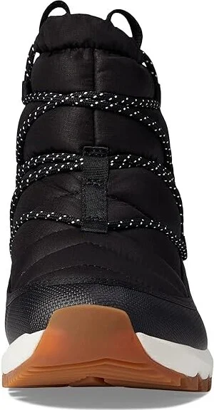 The North Face ThermoBalltm Lace Up WP Women's Shoes TNF Black/Gardenia White : 5 B - Medium, Textile - Image 2