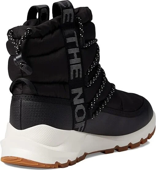 The North Face ThermoBalltm Lace Up WP Women's Shoes TNF Black/Gardenia White : 5 B - Medium, Textile - Image 4