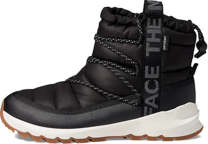 The North Face ThermoBalltm Lace Up WP Women's Shoes TNF Black/Gardenia White : 5 B - Medium, Textile - Image 6