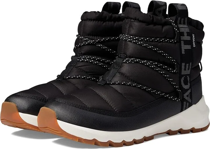 The North Face ThermoBalltm Lace Up WP Women's Shoes TNF Black/Gardenia White : 5 B - Medium, Textile