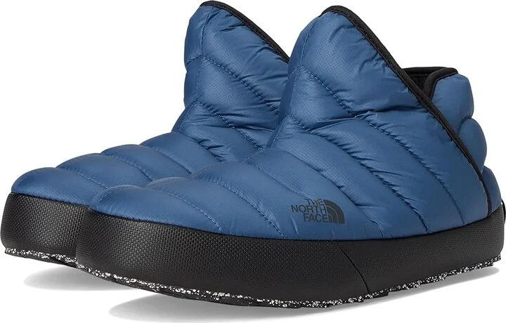 The North Face ThermoBalltm Traction Bootsies Men's Shoes Shady Blue/TNF Black : 7 D - Medium, Synthetic