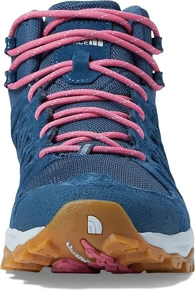 The North Face Truckee Mid Women's Shoes Shady Blue/Tin Grey : 10.5 B - Medium, Leather/Textile - Image 2