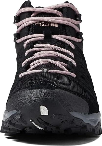 The North Face Truckee Mid Women's Shoes TNF Black/Woodrose : 10.5 B - Medium, Leather/Textile - Image 2