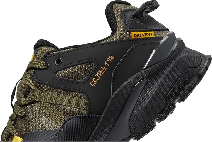 The North Face Ultra 112 WP Men's Shoes New Taupe Green/TNF Black : 7 D - Medium, Textile - Image 4