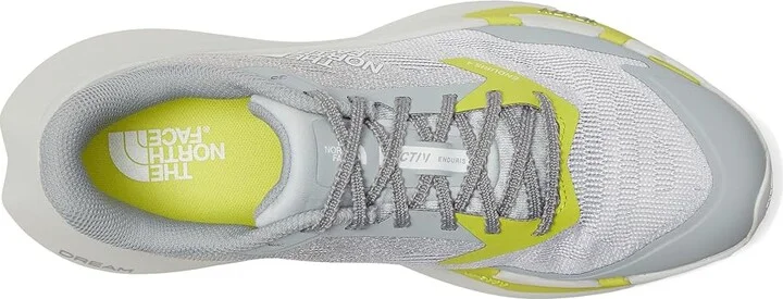 The North Face VECTIV Enduris 4 Men's Running Shoes High-Rise Grey/Sulphur Spring Green : 10 D - Medium - Image 2