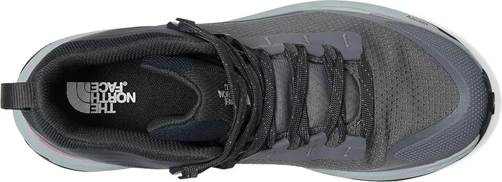 The North Face VECTIV Exploris 2 Mid FUTURELIGHTtm Women's Shoes Smoked Pearl/Asphalt Grey : 5 B - Medium, Synthetic/Textile - Image 2
