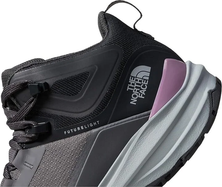 The North Face VECTIV Exploris 2 Mid FUTURELIGHTtm Women's Shoes Smoked Pearl/Asphalt Grey : 5 B - Medium, Synthetic/Textile - Image 4