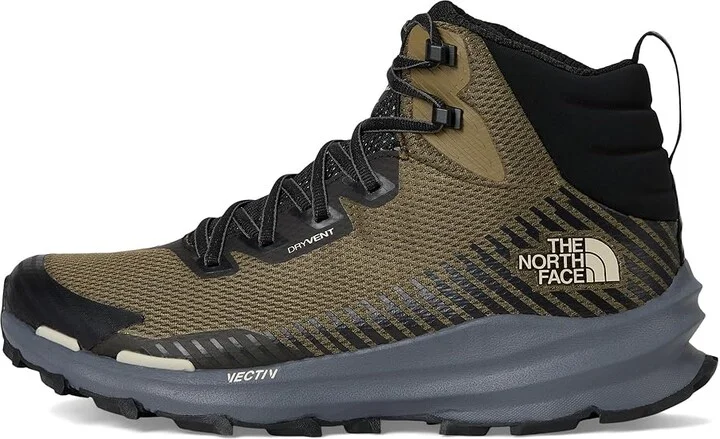 The North Face VECTIV Fastpack Mid WP Men's Climbing Shoes Military Olive/TNF Black : 11 D - Medium, Synthetic - Image 6