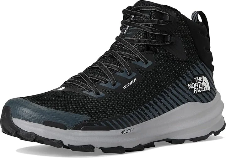 The North Face VECTIV Fastpack Mid WP Men's Climbing Shoes TNF Black/Vanadis Grey : 8.5 D - Medium, Synthetic - Image 5