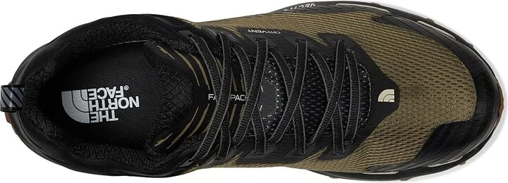 The North Face VECTIV Fastpack WP Men's Climbing Shoes Military Olive/TNF Black : 9 D - Medium, Leather - Image 2