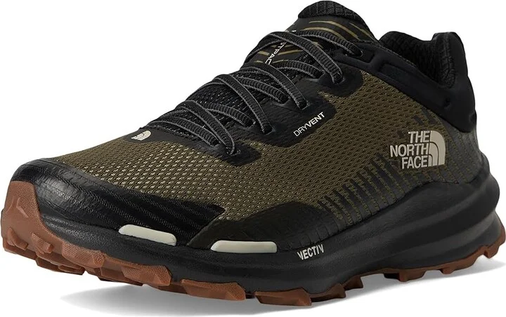 The North Face VECTIV Fastpack WP Men's Climbing Shoes Military Olive/TNF Black : 9 D - Medium, Leather - Image 5