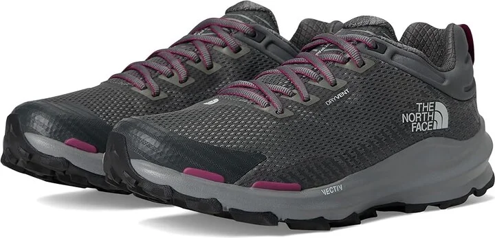 The North Face VECTIV Fastpack WP Women's Climbing Shoes Smoked Pearl/Anthracite Grey : 5 B - Medium, Synthetic