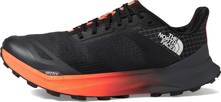 The North Face Vectiv Infinite 2 Men's Shoes Asphalt Grey/Vivid Flame : 7.5 D - Medium, Synthetic/Textile - Image 5