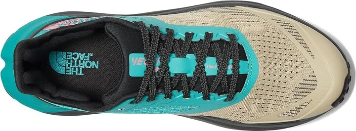 The North Face Vectiv Infinite 2 Women's Shoes Gravel/Geyser Aqua : 5.5 B - Medium - Image 2
