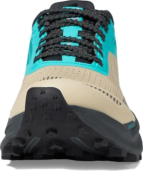 The North Face Vectiv Infinite 2 Women's Shoes Gravel/Geyser Aqua : 5.5 B - Medium - Image 3