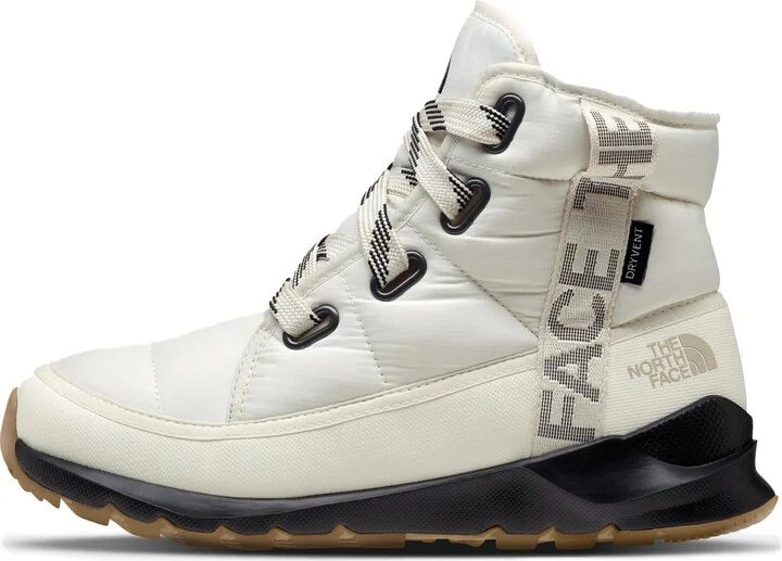 THE NORTH FACE Women's Thermoball Lace Up Luxe Waterproof Boot | Insulated Winter Boots with Collar