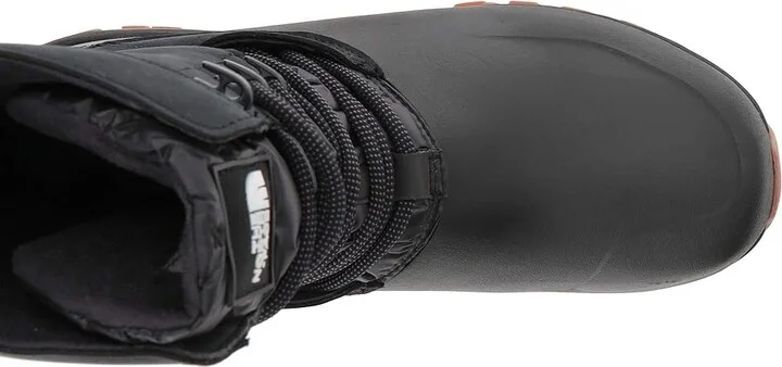 The North Face Yukiona Mid Boot Women's Cold Weather Boots TNF Black/TNF Black : 6.5 B - Medium, Nubuck - Image 3