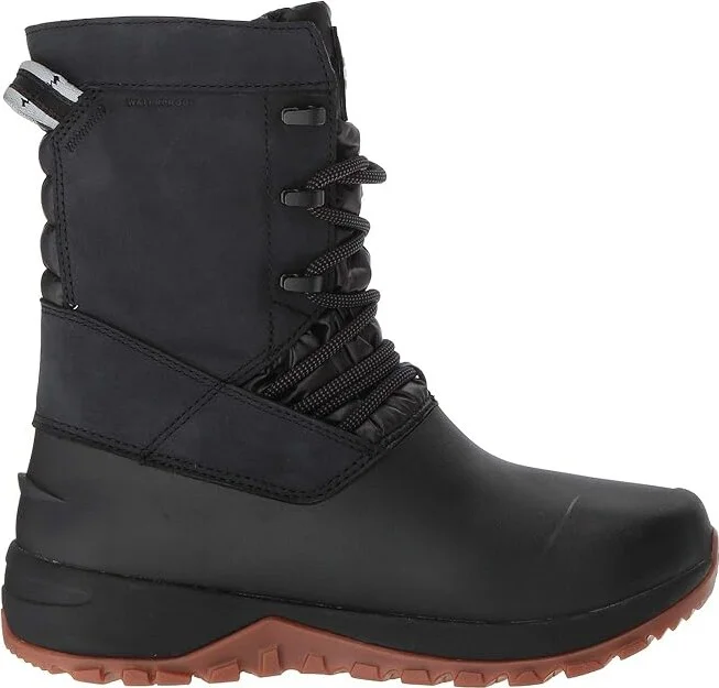 The North Face Yukiona Mid Boot Women's Cold Weather Boots TNF Black/TNF Black : 6.5 B - Medium, Nubuck - Image 8