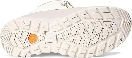 The North Face Yukiona Mid Boot Women's Shoes White Dune/Silver Grey : 5 M, Leather - Image 3