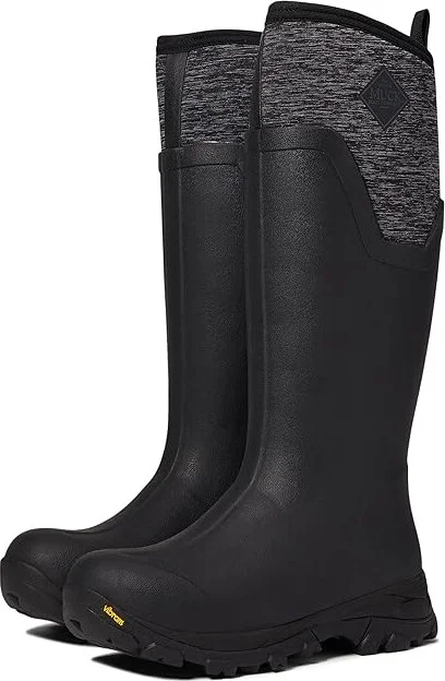 The Original Muck Boot Company Arctic Ice Tall AGAT Women's Shoes Black/Jersey Heather : 11 M, Textile/Synthetic