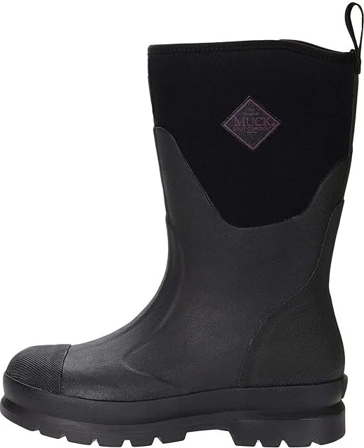 The Original Muck Boot Company Chore Mid Women's Shoes Black : 6 M, Rubber - Image 6