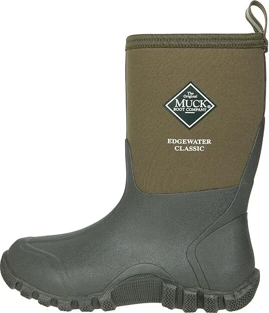 The Original Muck Boot Company Edgewater Classic Mid Men's Shoes Green : 8 M, Textile/Rubber - Image 6