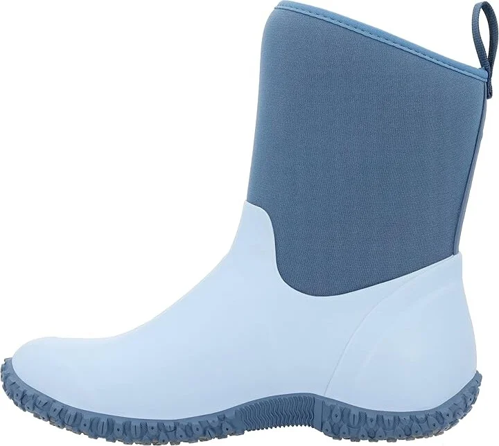 The Original Muck Boot Company Muckster Ii Mid Women's Shoes Blue/Quilted Floral : 6 M, Rubber - Image 5