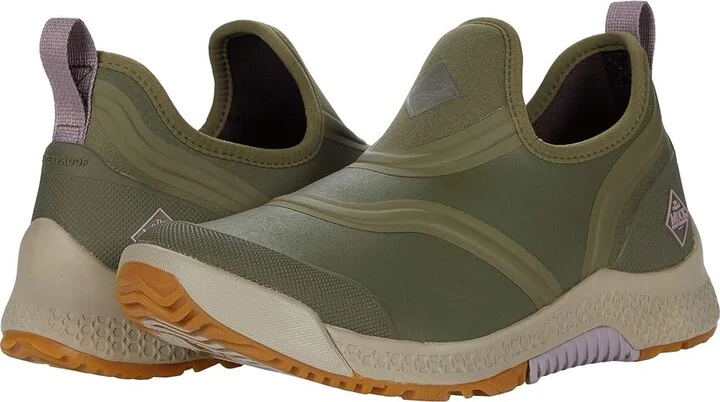 The Original Muck Boot Company Outscape Low Women's Shoes Olive : 5.5 M, Synthetic