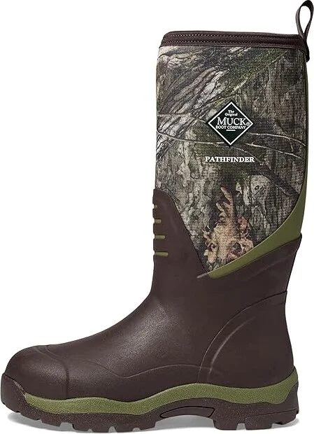 The Original Muck Boot Company Pathfinder Men's Shoes Brown/Mossy Country DNA : 11 M, Rubber - Image 5