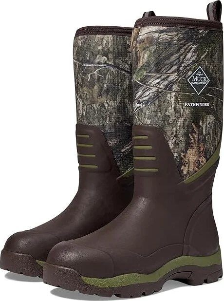 The Original Muck Boot Company Pathfinder Men's Shoes Brown/Mossy Country DNA : 11 M, Rubber
