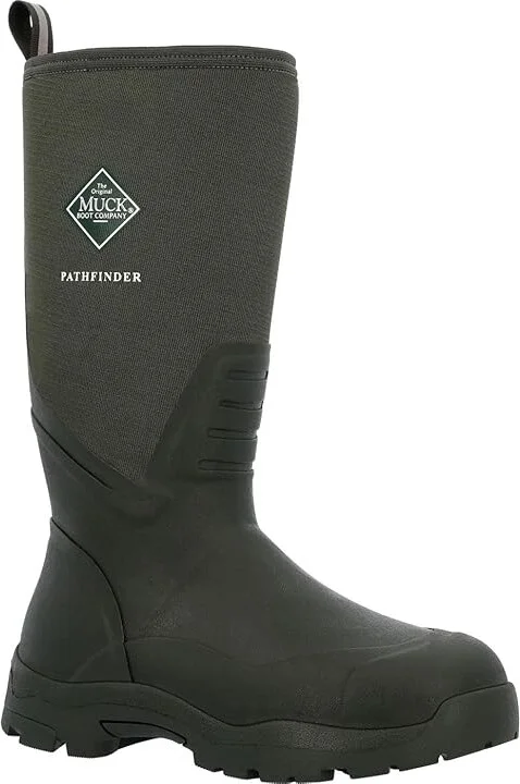 The Original Muck Boot Company Pathfinder Men's Shoes Moss : 7 M, Rubber