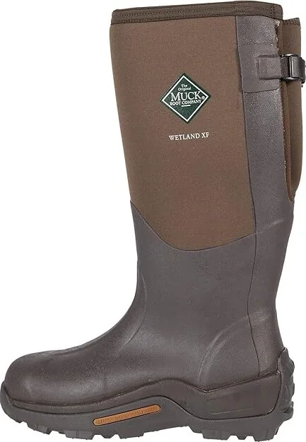 The Original Muck Boot Company Wetland XF Men's Shoes Brown : 7 M, Rubber - Image 6