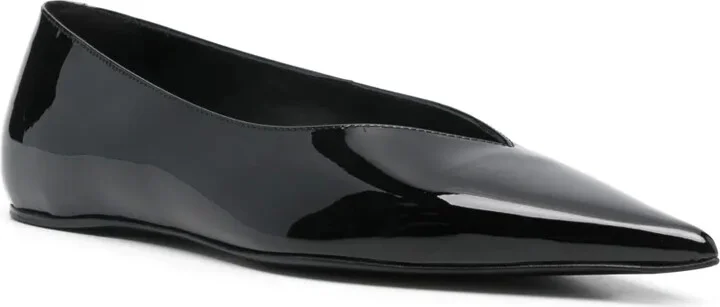 The Patent Asymmetric ballerina shoes - Image 2